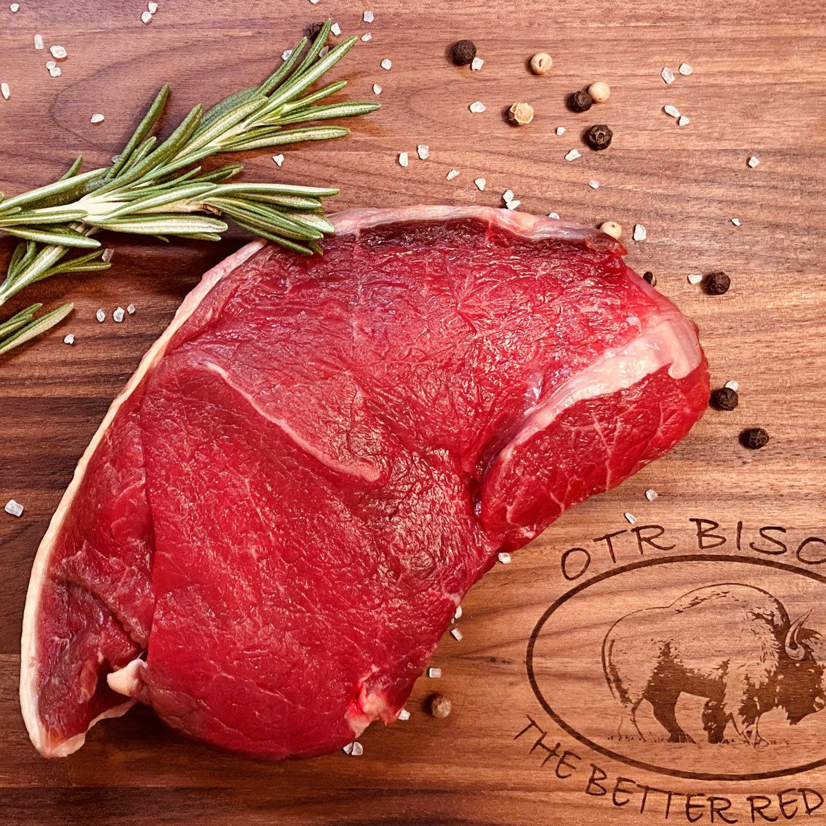 Kansas City Strip Bison Steaks